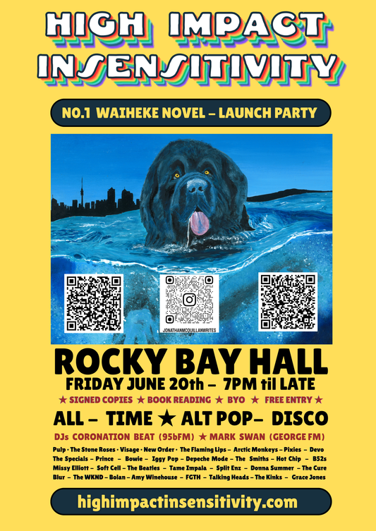 HIGH IMPACT INSENSITIVITY - LAUNCH PARTY!! - 20/06/2025