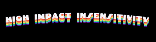 High Impact Insensitivity Bumper Sticker