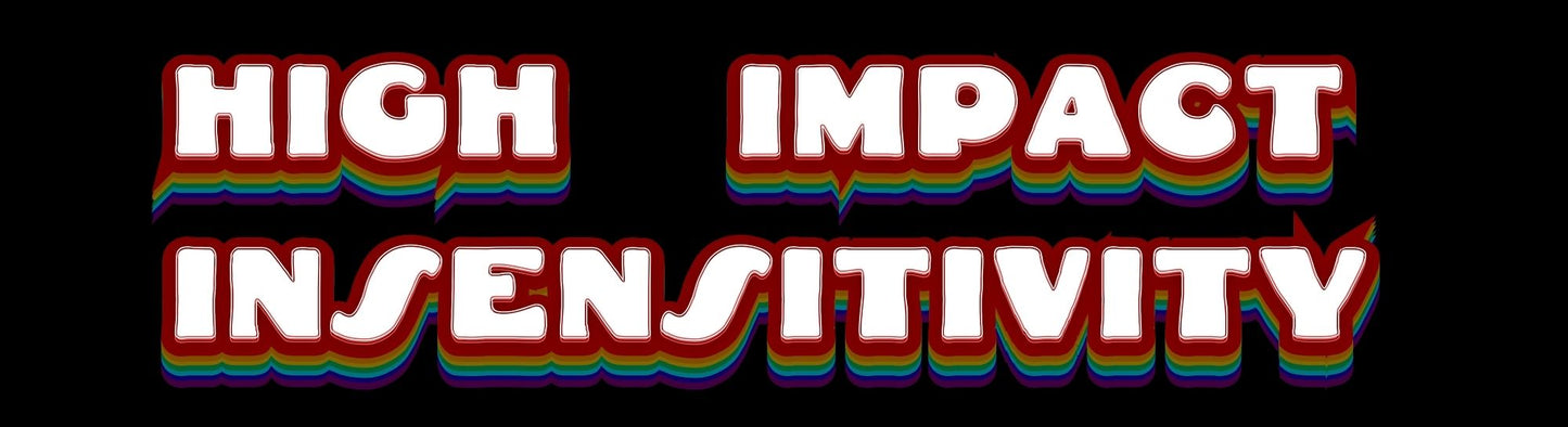 High Impact Insensitivity Bumper Sticker