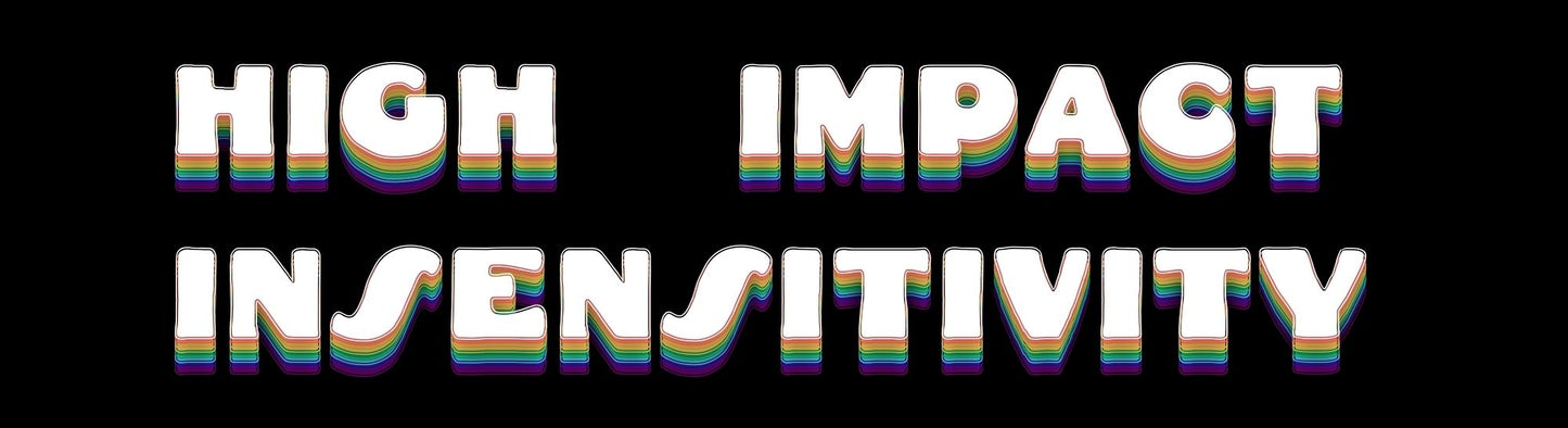 High Impact Insensitivity Bumper Sticker
