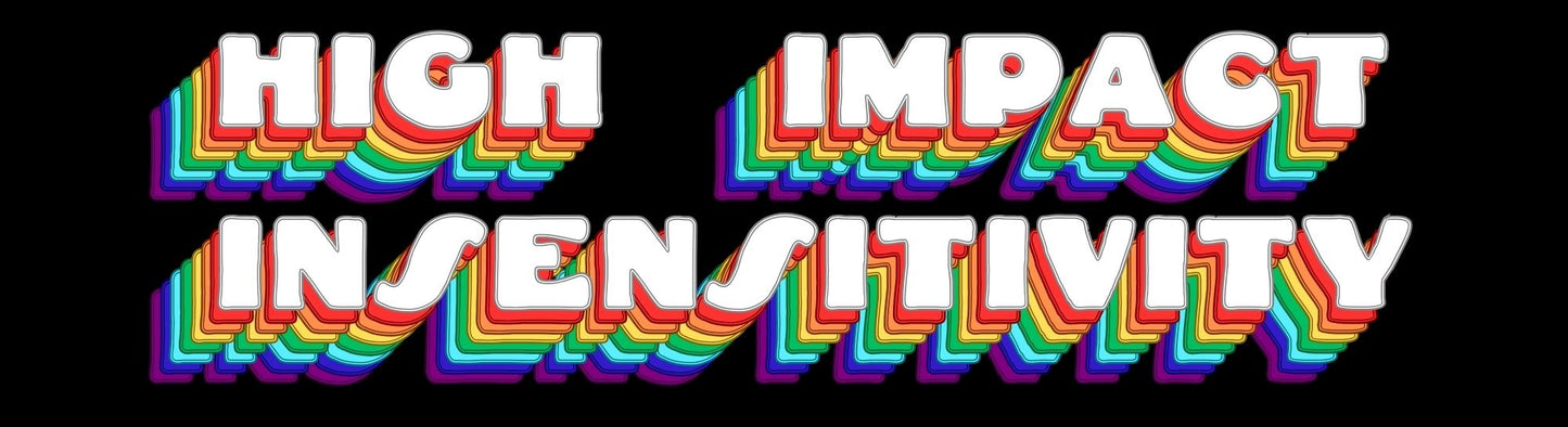 High Impact Insensitivity Bumper Sticker